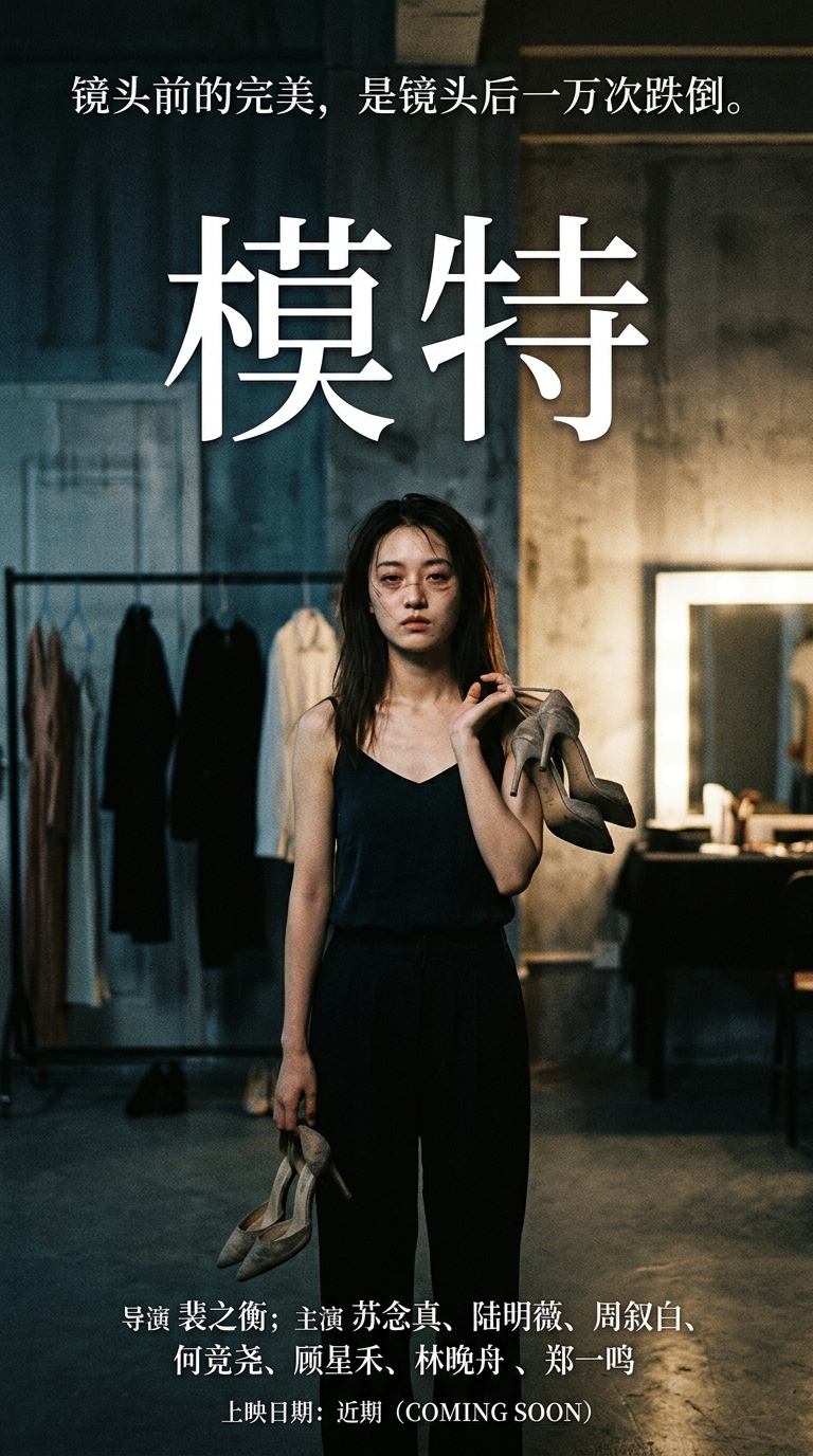 《模特》主视觉海报